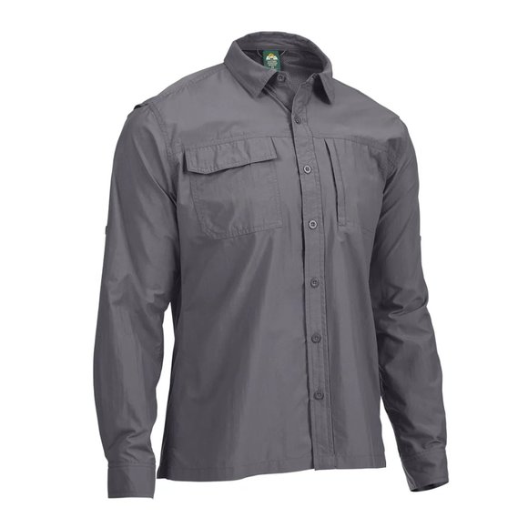 Mountain Hardwear Other - Eastern Mountain Sports gray utility camp shirt S